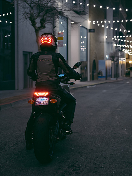 Motorcycle Helmet Light