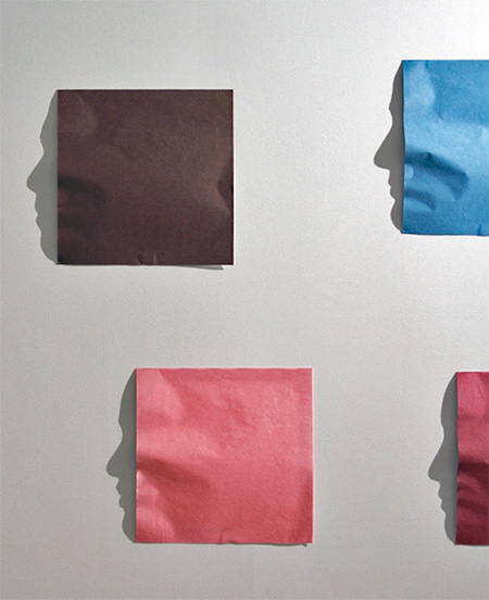 Origami Shadow Faces