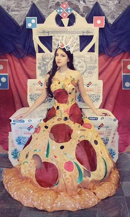 Avant-Geek Pizza Dress