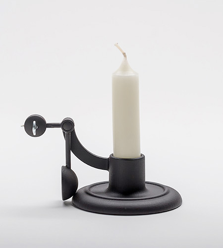 Self-Extinguishing Candle Holder