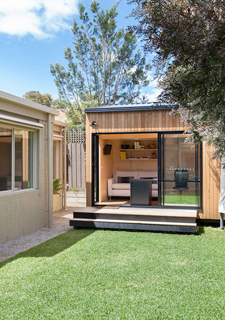 Modern Backyard Room