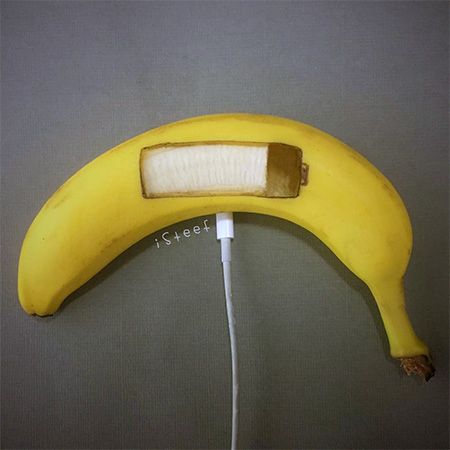 iSteef Banana Carvings