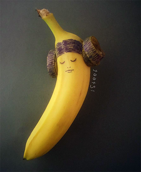 Instagram Banana Carvings