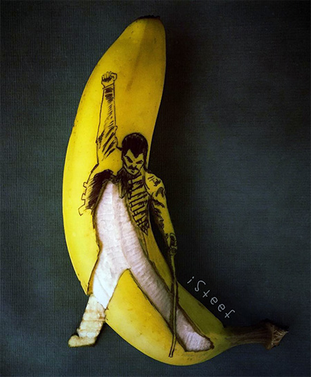 Banana Carving by Stephan Brusche