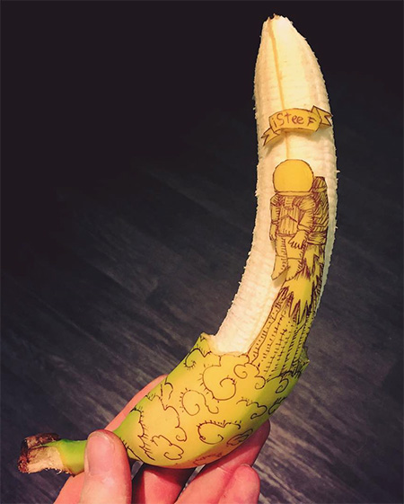 Banana Carving