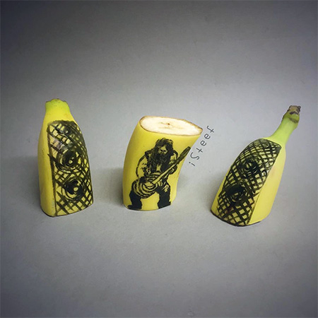 Creative Banana Carvings
