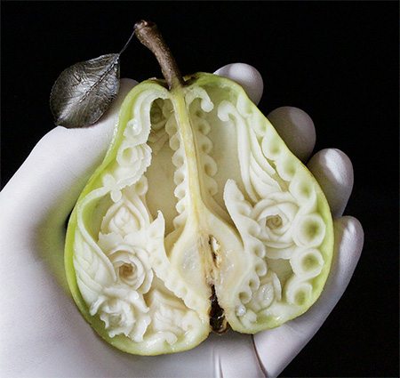 Daniele Barresi Food Carving