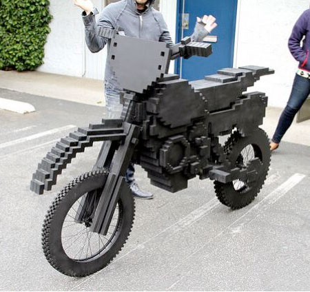 Pixel Motorcycle