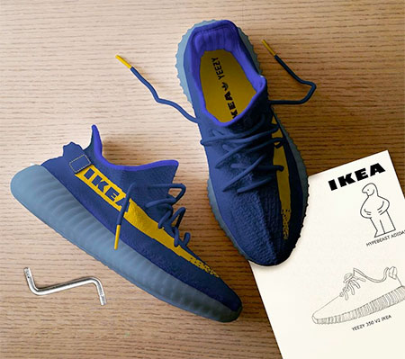 Yeezy IKEA Shoes