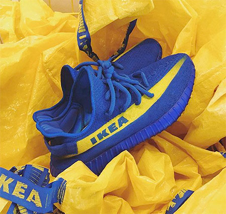 Kanye West IKEA Shoes