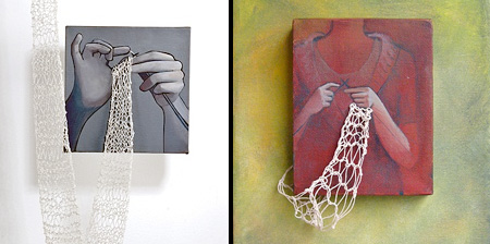 Knitting Paintings