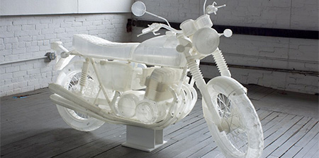 3D Printed Motorcycle