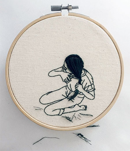Hair Embroidery