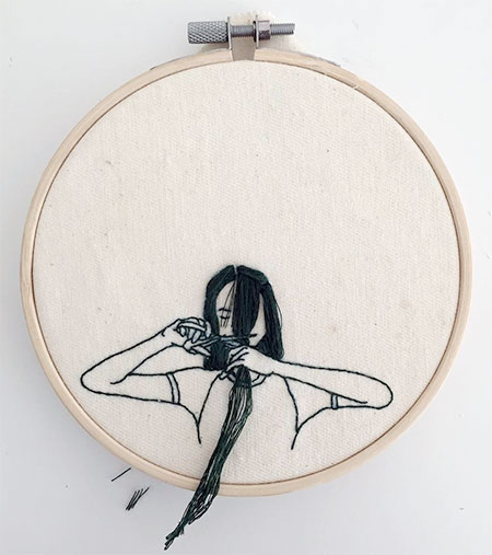 Sheena Liam Hair Embroidery