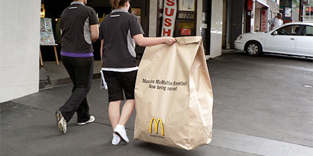 Giant McDonalds Bag