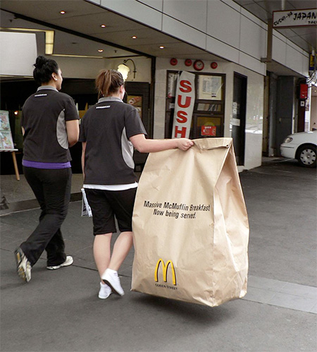 Massive McDonalds Bag