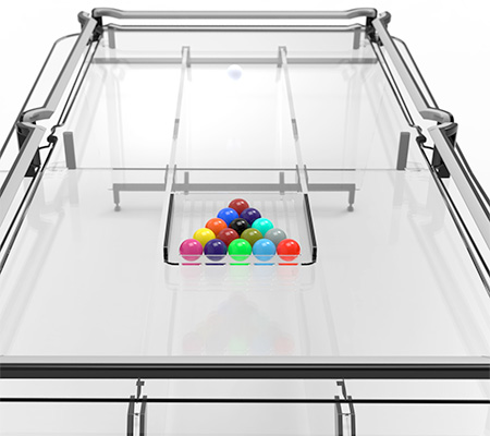 Transparent Pool Table