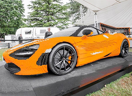 McLaren 720S Made of LEGO