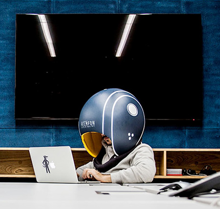 HELMFON Privacy Helmet