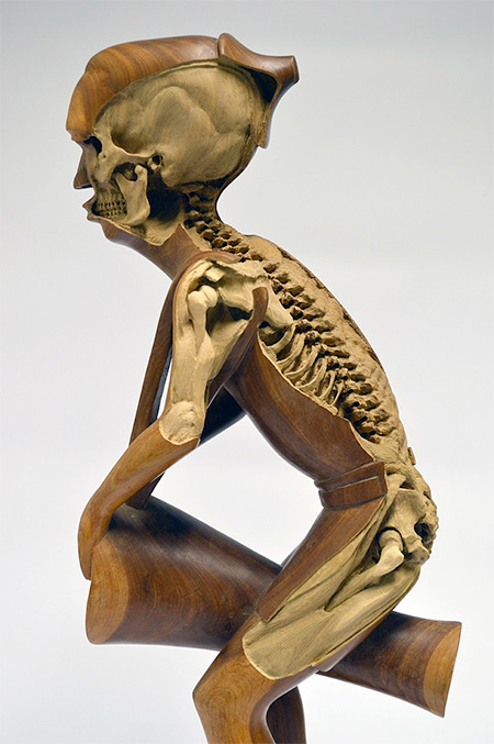 Maskull Lasserre Sculpture Skeleton