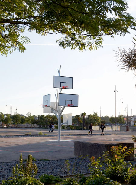 Basketball Hoop Tree