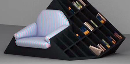 Bookshelf Armchair