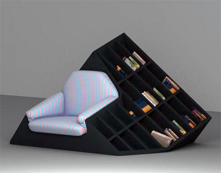 Armchair Bookshelf