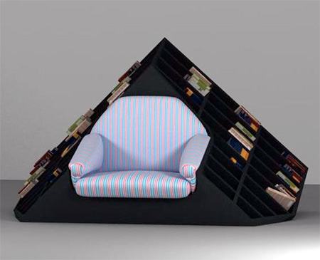 Bookshelves Armchair