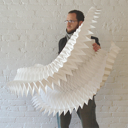 Paper Sculptures by Matt Shlian