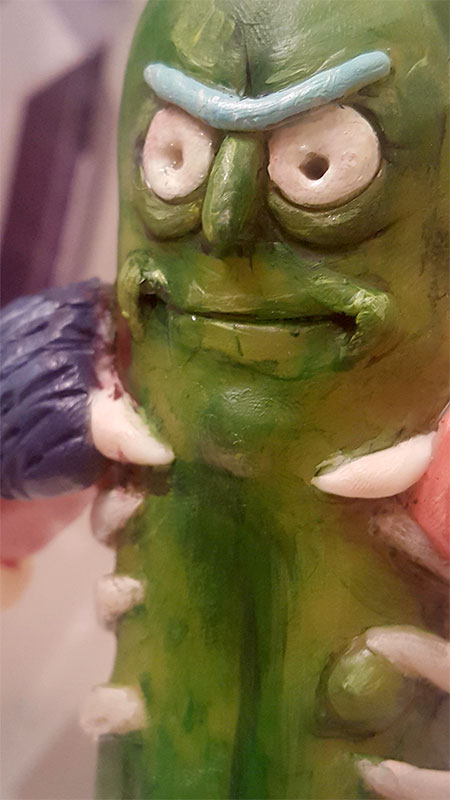 Life-sized Pickle Rick