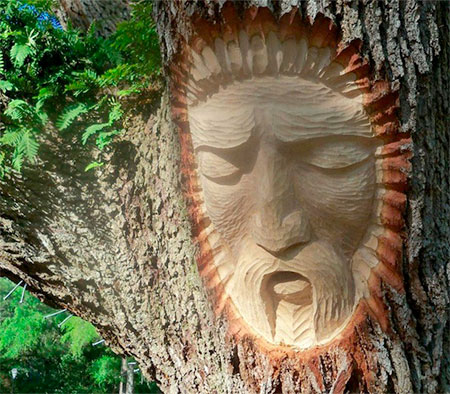 Keith Jennings Tree Face