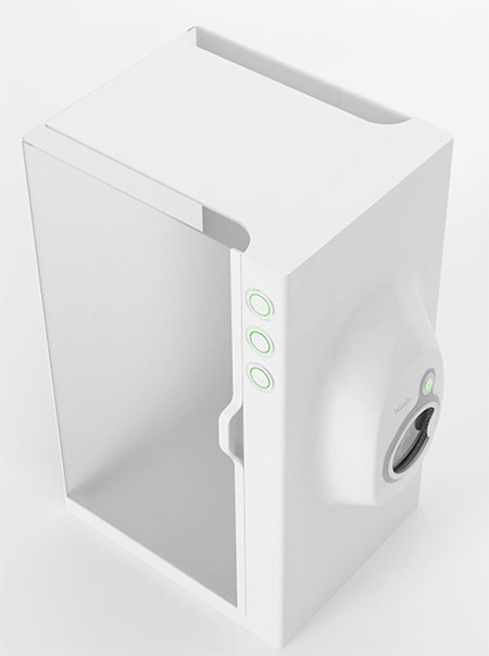 Shower with Washing Machine