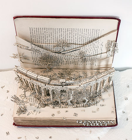 Thomas Wightman 3D Book Sculpture