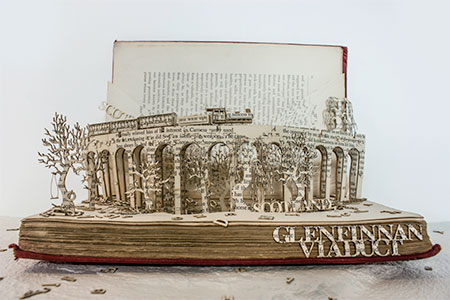 Thomas Wightman Book Sculptures