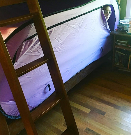 Bed Tent, Privacy Pop Tent For Bunk Beds