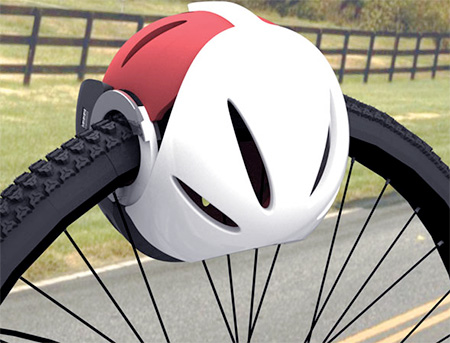 Bike Helmet Lock