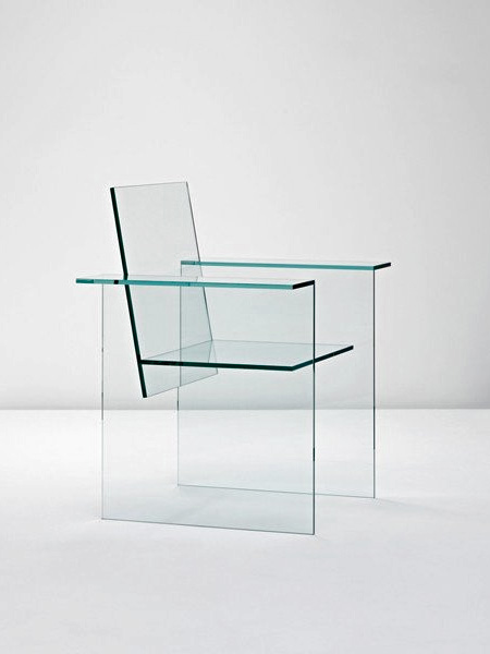 Chair Made of Glass