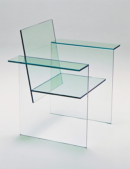 Transparent Glass Chair