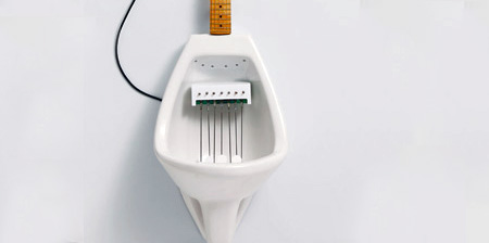 Guitar Urinal