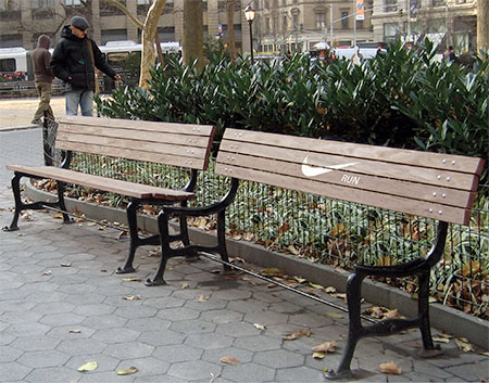 Nike Park Bench