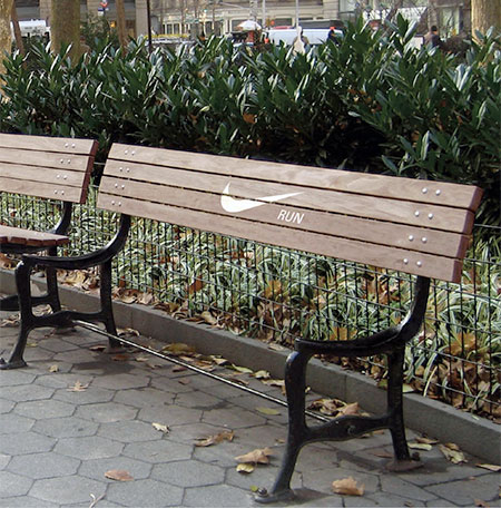 Nike Running Bench