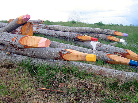 Pencil Trees