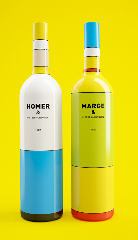 Simpsons Wine Bottles