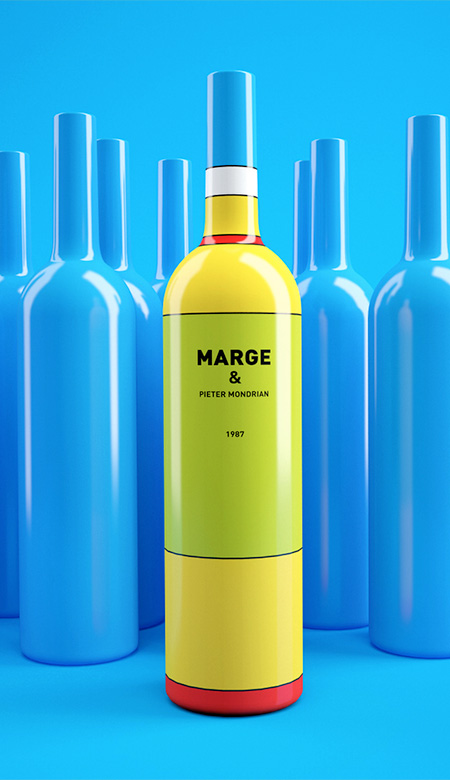 Marge Simpson Wine