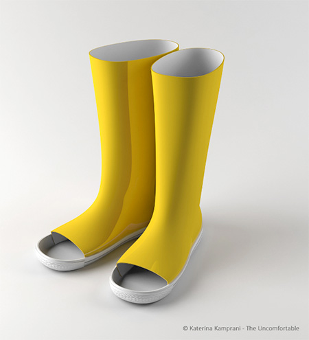 The Uncomfortable Rain Boots