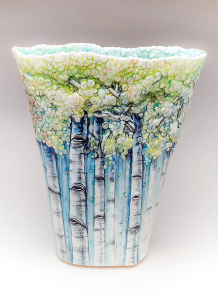 Ceramic Tree Vase