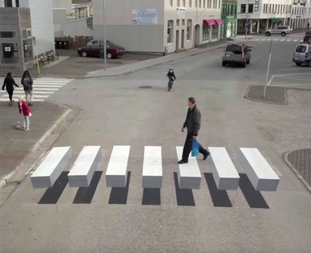 Iceland Crosswalk