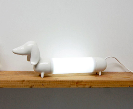 Dog Shaped Lamp