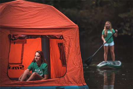 Floating Inflatable Tent