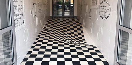 Optical Illusion Floor